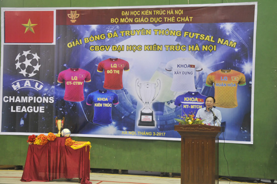Khai mạc giải bóng đá FUTSAL chào mừng kỷ niệm 86 năm ngày thành lập Đoàn Thanh niên cộng sản Hồ Chí Minh