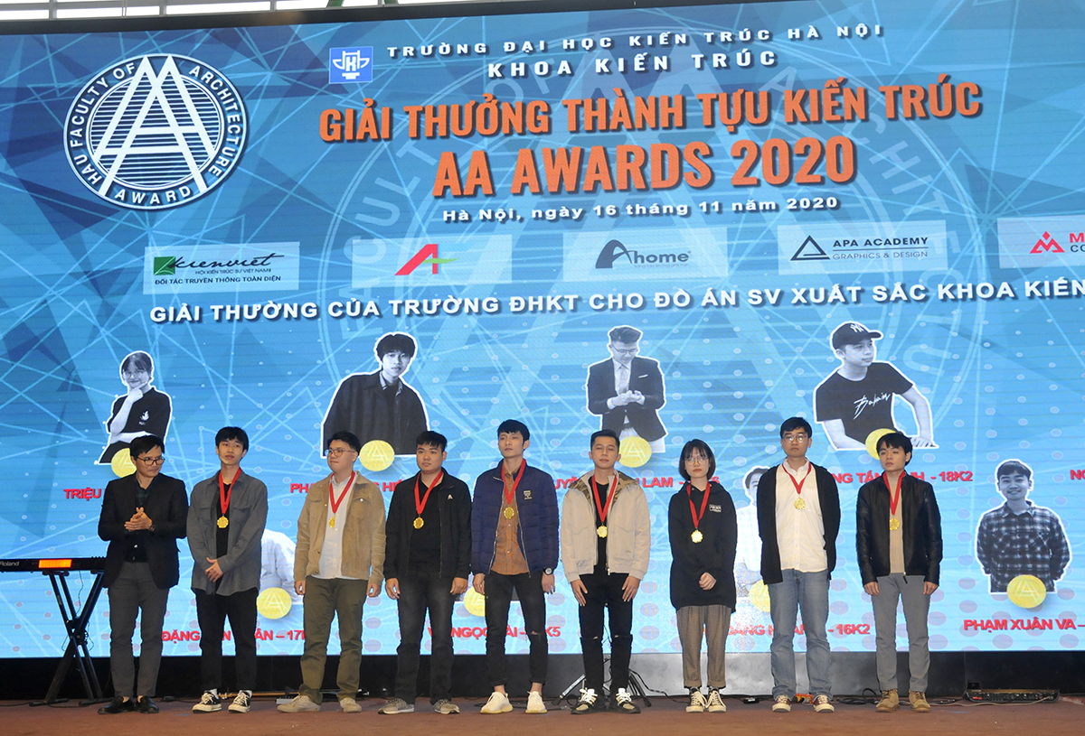 Lễ trao Giải thưởng Thành tựu Kiến trúc 2020 - AA Awards