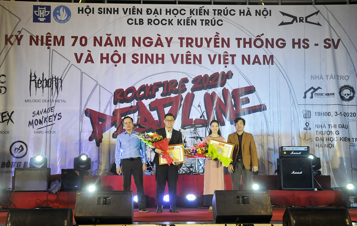 Kỷ niệm 70 năm Ngày truyền thống học sinh, sinh viên, Hội Sinh viên Việt Nam và chương trình Rockfire Kiến trúc 2020