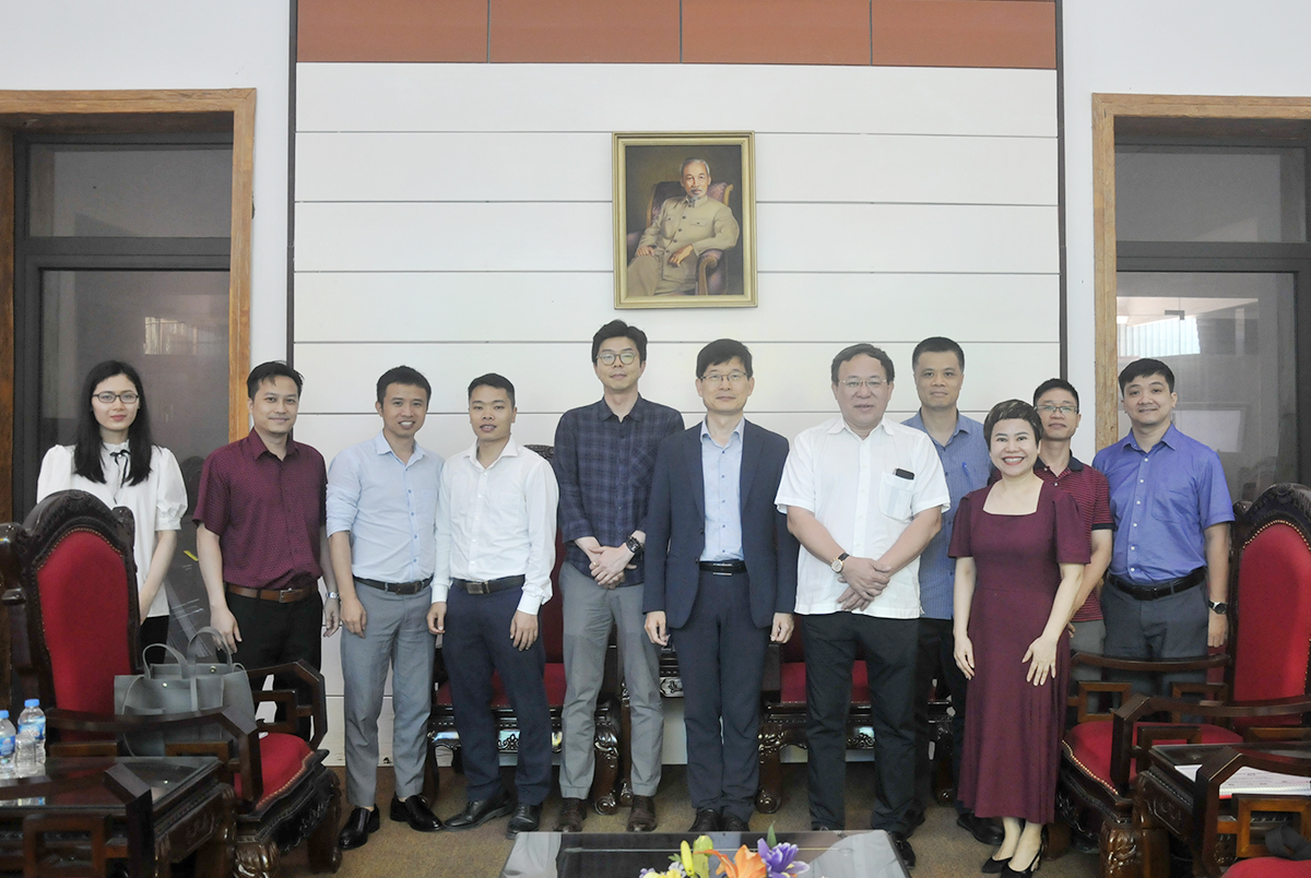 Trường Đại học Kiến trúc Hà Nội tiếp và làm việc với đoàn Giáo sư đến từ Trường Đại học Hàn Quốc