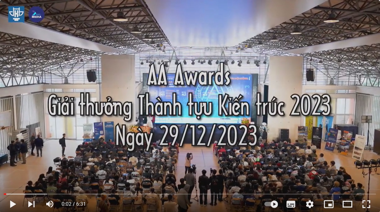 Dấu ấn Giải thưởng thành tựu Kiến trúc 2023