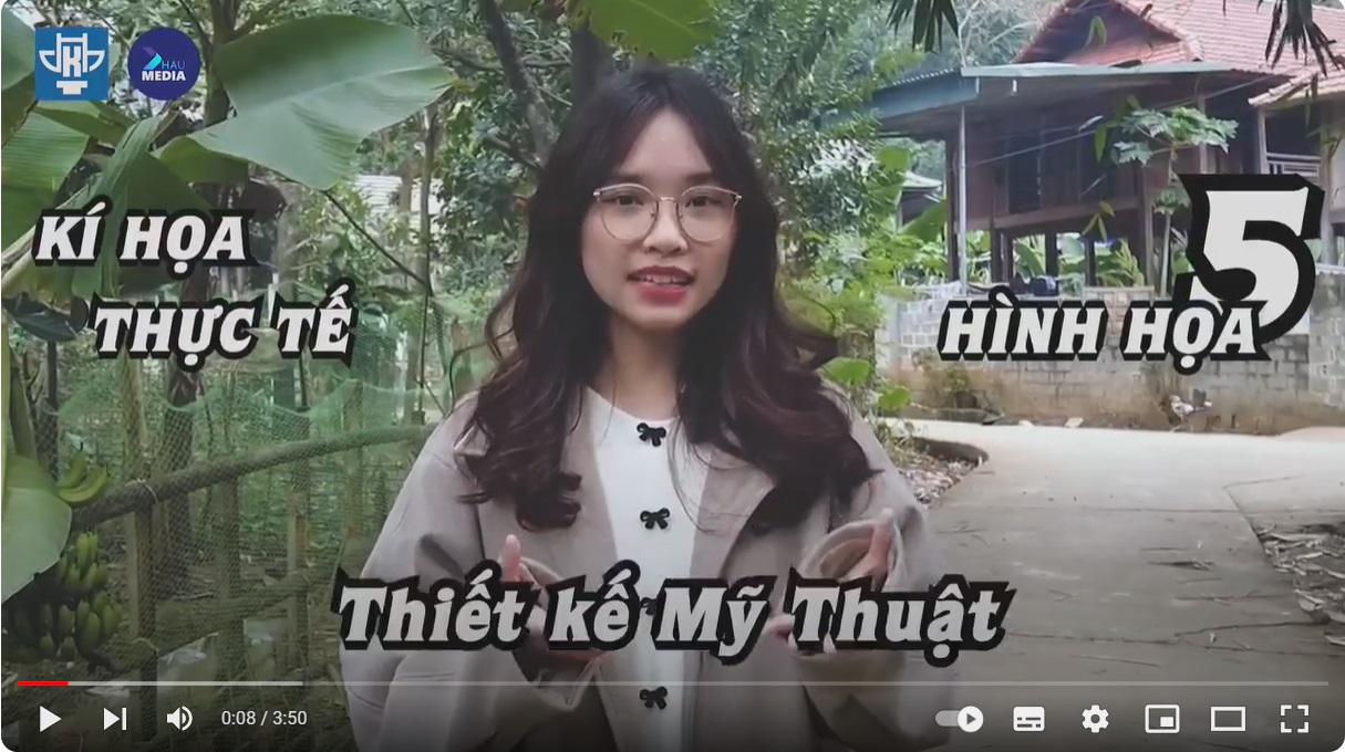 Ký họa thực tế tại Mai Châu có gì?