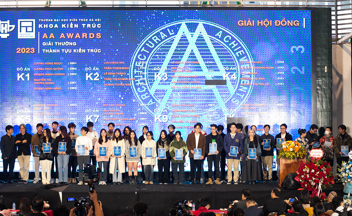 AA Awards - Tôn vinh đồ án sinh viên kiến trúc xuất sắc nhất năm 2023