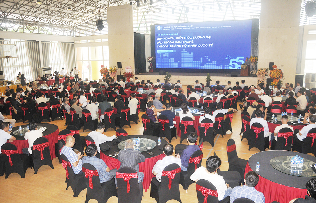 Trường Đại học Kiến trúc Hà Nội - Đào tạo và hành nghề Quy hoạch, Kiến trúc đương đại theo xu hướng hội nhập Quốc tế