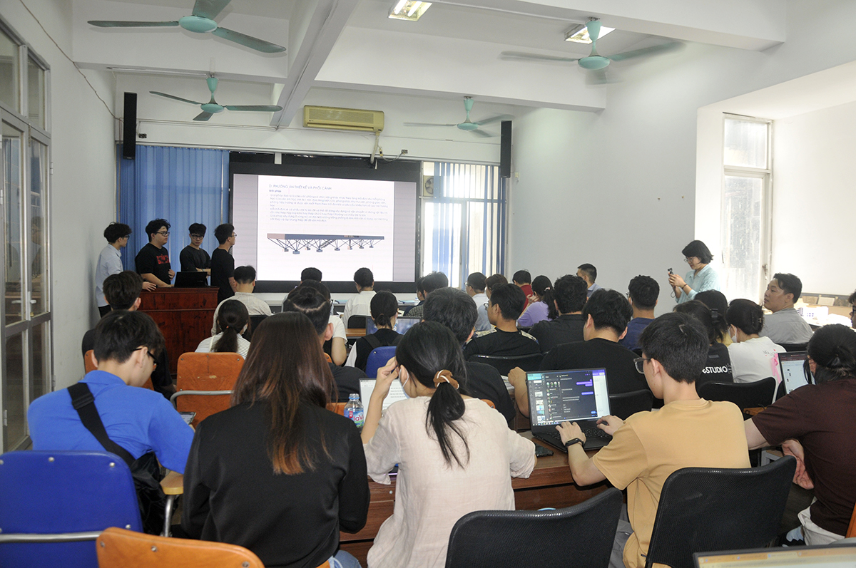 Tuần lễ nghiên cứu khoa học sinh viên Trường Đại học Kiến trúc Hà Nội năm học 2023 - 2024